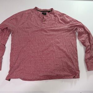Vintage 1946 Red Short Sleeve Henley Shirt
